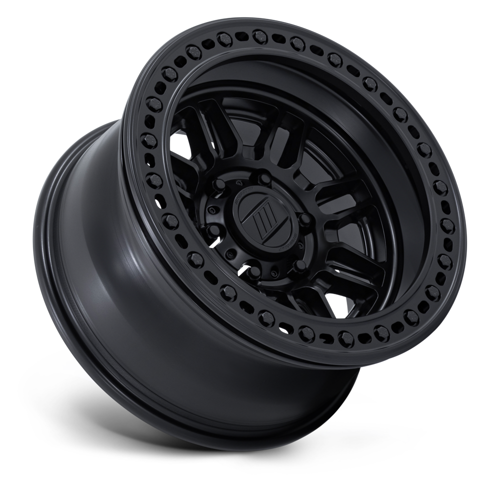 Pro Comp PA208 Wheel, 17X9 with 8×165.1 Bolt Pattern – BLACKOUT – PA208MX17908001 view 3